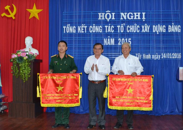 Tổng kết công tác tổ chức xây dựng Đảng năm 2015: Tham mưu, phục vụ thành công Đại hội Đảng bộ các cấp trong tỉnh.